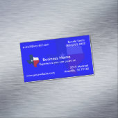 Carte bleu-foncé de drapeau du Texas (In Situ)