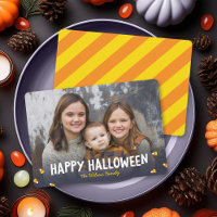Bleu Gradient Bonbon Corn Photo Halloween heureux