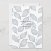 Carte Bleu Moderne Et Blanc Serez-Vous Ma Femme D'Accuei (Dos)