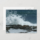 Carte Bleu Océan/Réponse (Devant / Derrière)