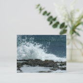 Carte Bleu Océan/Réponse (Debout devant)