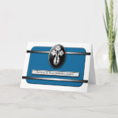 Carte Bleu orthodoxe sophistiqué (Devant)