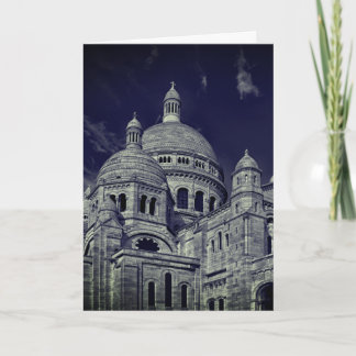 Carte Bleu Sacre Coeur Paris Europe Voyage