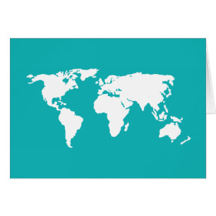 carte bleu turquoise