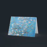 Carte Bleu Vincent van Gogh Art Peinture<br><div class="desc">Vincent van Gogh (Néerlandais, 1853 - 1890) Almond Blossom, 1890, Huile sur toile Non encadré : 73, 3 cm x 92, 4 cm Vincent van Gogh peint cette vie morte de fleurs d'amandiers contre un ciel bleu pour son neveu nouveau-né qui a été nommé d'après lui. L'amandier est un symbole...</div>