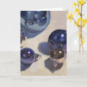 Carte bleue (Fleur jaune)