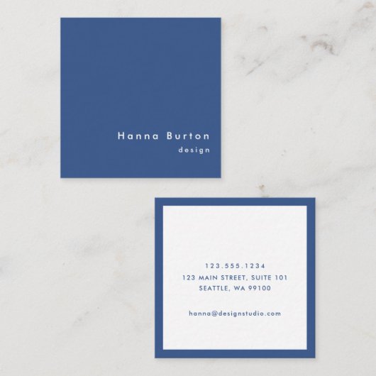 Carte bleue (Devant / Derrière)