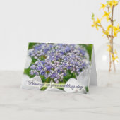 Carte bleue (Fleur jaune)