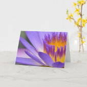 Carte bleue (Fleur jaune)