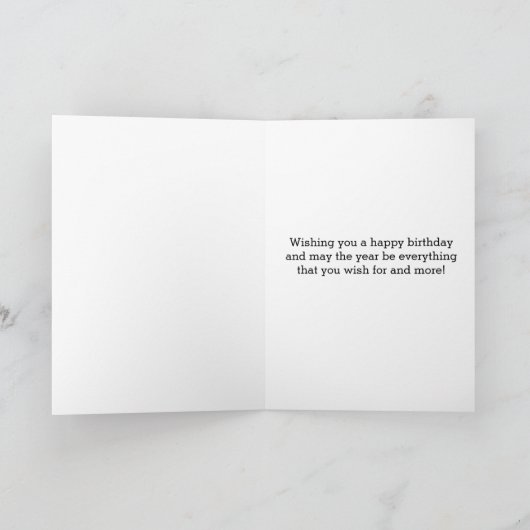 Carte bleue 24e anniversaire (Intérieur)