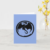 Carte bleue Black Dragon (Fleur jaune)
