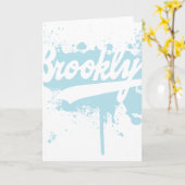 Carte bleue de Brooklyn (Fleur jaune)