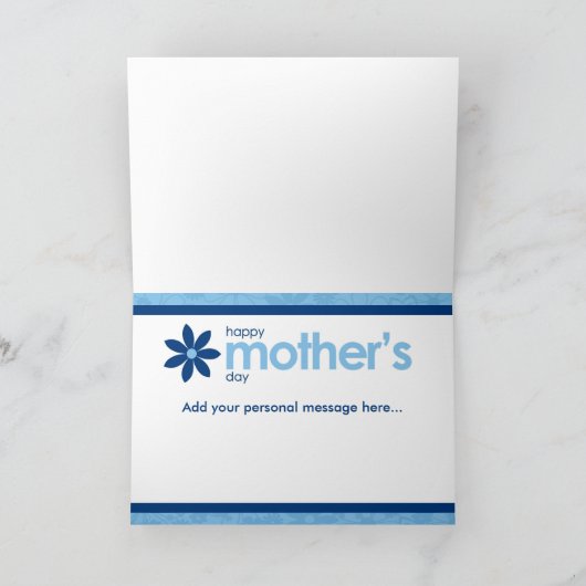 Carte bleue de la flore (Intérieur)