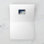 Carte bleue de l'île de Santorin Grèce Sea Sky Bla (Intérieur)