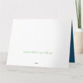 Carte bleue de minuit (Dos)