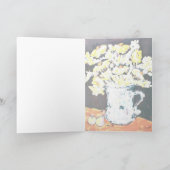 carte bleue de vase (Intérieur)