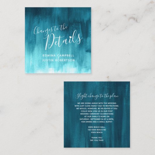 carte bleue européenne (Devant / Derrière)