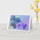 Carte bleue Newport (Fleur jaune)