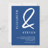 Carte bleue nom photo mariage (Devant)