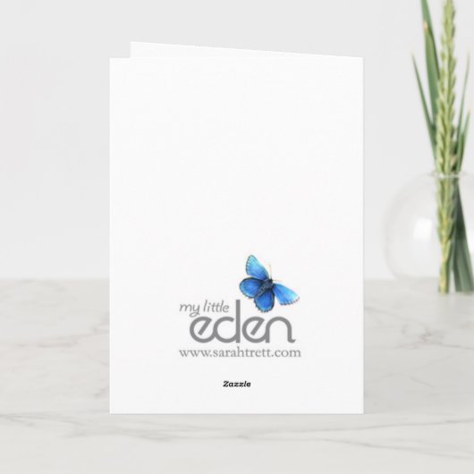 Carte bleue pour bébé (Dos)