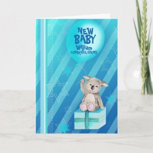 Carte bleue pour bébé