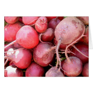 Carte bleue Radish
