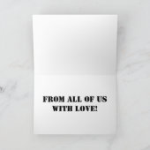 Carte bleue rouge (Intérieur)