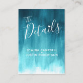 carte bleue verte (Devant)