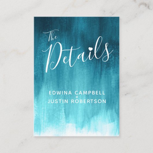 carte bleue verte (Devant)