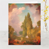 Carte Blindman's Bluff, par Fragonard : Grand, Blanc (Fleur jaune)