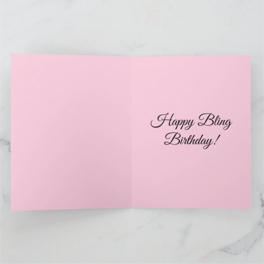 Carte Bling Chihuahua (Intérieur)