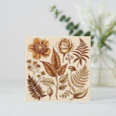 Carte Bliss botaniques vintages (Debout devant)