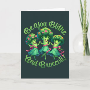 Carte Blithe Et Brocoli