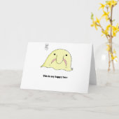 Carte Blobée (Fleur jaune)