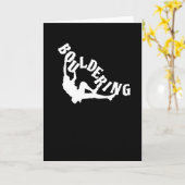 Carte Bloc Escalade Grimpeur (Fleur jaune)