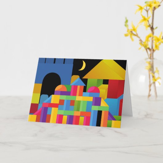Carte Blocs Bon rétablissement (Fleur jaune)