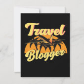 Carte Blogueuse de voyage (Devant)