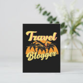 Carte Blogueuse de voyage (Debout devant)