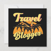 Carte Blogueuse de voyage (Dos)