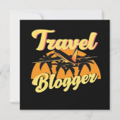 Carte Blogueuse de voyage (Devant)