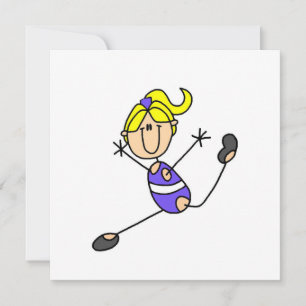 Carte Blond Girl Gymnast