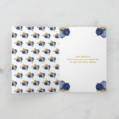 Carte Blonde Princess Navy Joyeux anniversaire (Intérieur)