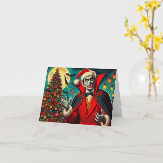 Carte Bloody Humbug (Fleur jaune)