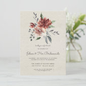 Carte Bloom rustique | Floral Bridesmaid Brunch (Debout devant)