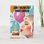 Carte Blow Out Your Candle Boyfriend Anniversaire (Devant)