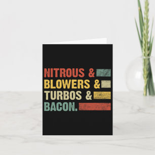 Carte Blowers nitreux Turbos Bycon Alimentation Retro Bb