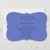 Carte Blue and Black Floral Casquette 2025 (Dos)