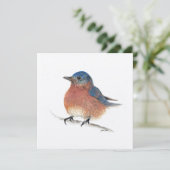 Carte Blue Bird (Debout devant)