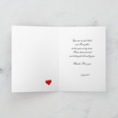 Carte Blue Butterflies among Flowers Mother's Day (Intérieur)