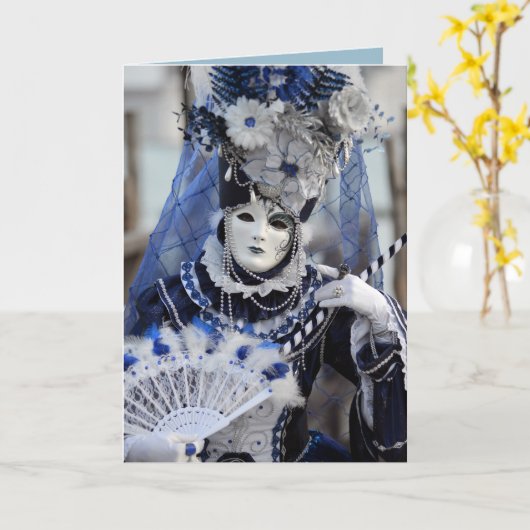 Carte Blue Costume (Fleur jaune)